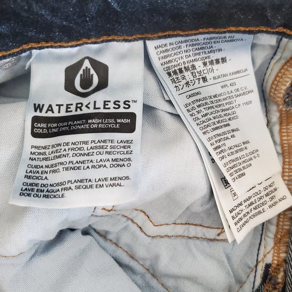 Women's Levi's 501 button fly jeans, 99% cotton - Picture 7 of 10